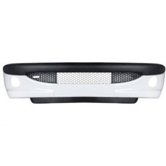 تصویر از سپر جلو 206 سفید نفیس خودرو