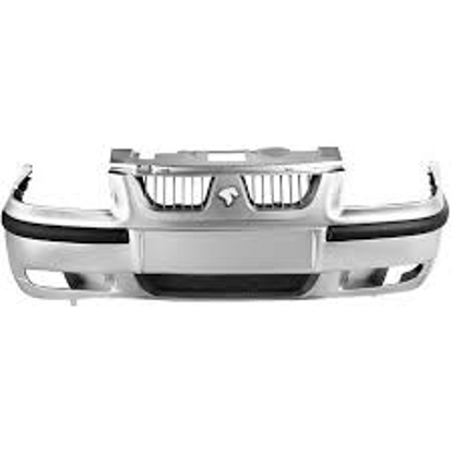 تصویر از سپر جلو سمند LX نقره ای نفیس خودرو