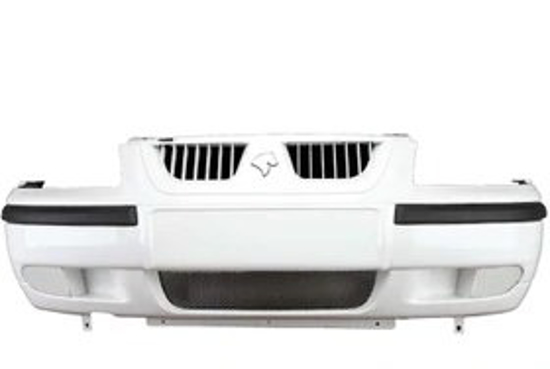 تصویر از سپر جلو سمند LX سفید نفیس خودرو