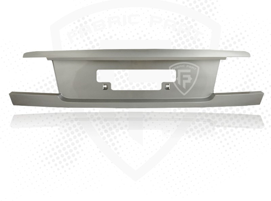 تصویر از قاب پلاک سمند LX نقره ای بی نی سی