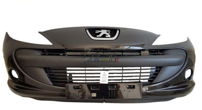 تصویر از سپر جلو 207 مشکی مهرساز