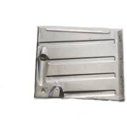 تصویر از کف پایینی عقب پراید چپ